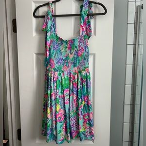 New never worn Lilly Pulitzer Rivera Romper Me and My Zesty Print